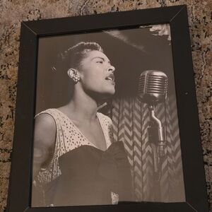 Billie Holiday Framed Photo 8 X 10